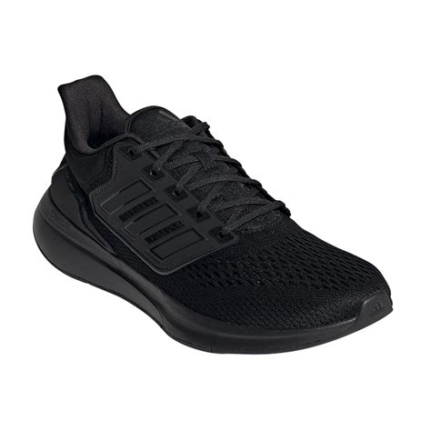 Schwarze adidas Laufschuhe für Damen 